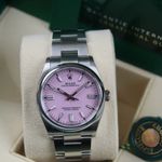 Rolex Oyster Perpetual 36 126000 (2025) - Pink dial 36 mm Steel case (1/8)