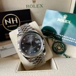 Rolex Datejust 41 126334 (2022) - Grey dial 41 mm Steel case (2/8)