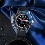 IWC Aquatimer Deep Two IW354702 (Onbekend (willekeurig serienummer)) - Zwart wijzerplaat 46mm Staal (1/8)