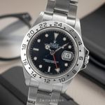 Rolex Explorer II 16570 (Unknown (random serial)) - Black dial 40 mm Steel case (1/8)