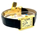 Cartier Tank Vermeil 5057001 (Unknown (random serial)) - Yellow dial 20 mm Silver case (3/8)