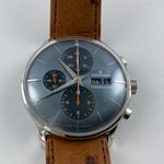 Junghans Meister Chronoscope 27/4224.03 (2023) - Blauw wijzerplaat 40mm Staal (2/5)