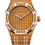 Audemars Piguet Royal Oak Selfwinding 15514BC.AY.1284BC.01 (2025) - Purple dial 41 mm White Gold case (1/1)