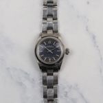 Rolex Oyster Perpetual 6618 (1970) - Blauw wijzerplaat 26mm Staal (1/4)