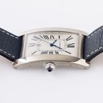 Cartier Tank Américaine 1741 (1990) - White dial 22 mm White Gold case (4/8)