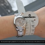 Rolex Lady-Datejust 179160 (2014) - Zilver wijzerplaat 26mm Staal (2/8)