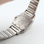 Cartier Santos Galbée 1057930 (Onbekend (willekeurig serienummer)) - Wit wijzerplaat 24mm Goud/Staal (7/8)