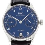 IWC Portuguese Automatic IW500710 (2024) - Blauw wijzerplaat 42mm Staal (2/4)