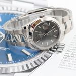 Rolex Datejust 41 126300 (Onbekend (willekeurig serienummer)) - Grijs wijzerplaat 41mm Staal (6/8)