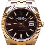 Rolex Datejust 41 126333 (2024) - Zwart wijzerplaat 41mm Goud/Staal (1/1)