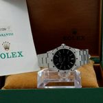 Rolex Air-King 14010M (2001) - Zwart wijzerplaat 34mm Staal (3/7)