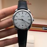 Omega De Ville Trésor 435.13.40.21.02.001 (2024) - Silver dial 40 mm Steel case (4/8)