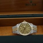 Rolex Datejust 1600 (1975) - Goud wijzerplaat 36mm Goud/Staal (3/7)