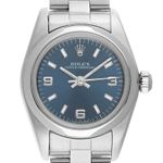 Rolex Oyster Perpetual 76080 (2002) - 24mm Staal (1/8)