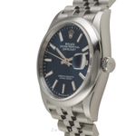 Rolex Datejust 36 126200 (Unknown (random serial)) - Blue dial 36 mm Steel case (5/8)