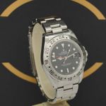 Rolex Explorer II 16570 (1995) - Zwart wijzerplaat 40mm Staal (3/7)