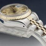 Rolex Lady-Datejust 69173 (1987) - Champagne dial 26 mm Gold/Steel case (7/8)