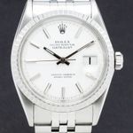 Rolex Datejust 1603 (1967) - Wit wijzerplaat 36mm Staal (1/7)