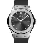 Hublot Classic Fusion Racing Grey 542.NX.7071.RX (2023) - Grijs wijzerplaat 42mm Titanium (1/3)