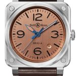Bell & Ross BR 03 BR03A-GB-ST/SCA (2026) - Beige wijzerplaat 42mm Staal (1/1)