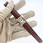 Cartier Tank Anglaise W5310027 (2010) - Zilver wijzerplaat 30mm Roségoud (2/8)