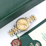 Rolex Datejust 36 16233 (Onbekend (willekeurig serienummer)) - 36mm Goud/Staal (1/7)