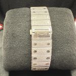 Cartier Santos WSSA0018 (2020) - Zilver wijzerplaat 40mm Staal (5/8)