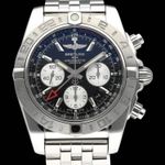 Breitling Chronomat 44 GMT AB0420 (2016) - Black dial 44 mm Steel case (1/8)
