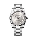 Rolex Datejust 41 126334 (2024) - Zilver wijzerplaat 41mm Staal (1/1)