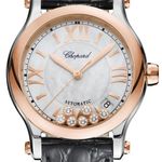 Chopard Happy Sport 278559-6008 (2025) - Pearl dial 36 mm Steel case (1/1)