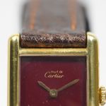 Cartier Tank Vermeil 1613 (Onbekend (willekeurig serienummer)) - 20mm Zilver (8/8)