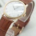 Patek Philippe Calatrava 3919J (2000) - White dial 34 mm Yellow Gold case (5/8)