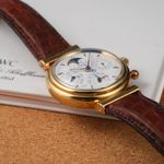 IWC Da Vinci IW3750 (1989) - Wit wijzerplaat 39mm Geelgoud (6/8)