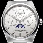 Frederique Constant Manufacture Classic Moonphase FC-775S4NH6 (Unknown (random serial)) - Silver dial 41 mm Steel case (1/1)
