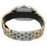 Cartier Panthère 187957 (1990) - White dial 29 mm Gold/Steel case (5/5)