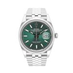Rolex Datejust 36 126234 (2025) - Groen wijzerplaat 36mm Staal (1/5)