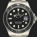 Rolex Yacht-Master 42 226627 (2026) - Black dial 42 mm Titanium case (3/8)