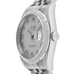 Rolex Datejust 36 116234 (2010) - Zilver wijzerplaat 36mm Staal (4/8)