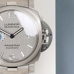 Panerai Luminor Marina PAM00978 (2019) - Zilver wijzerplaat 44mm Staal (5/8)