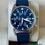 IWC Pilot Chronograph IW388101 (2022) - Blue dial 41 mm Steel case (2/6)