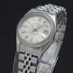 Rolex Lady-Datejust 69174 (1993) - Zilver wijzerplaat 26mm Staal (7/7)