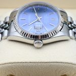 Rolex Datejust 36 16234 (1995) - Blue dial 36 mm Steel case (5/8)