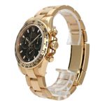 Rolex Daytona 116508 (2021) - Black dial 40 mm Yellow Gold case (3/8)