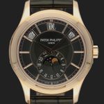 Patek Philippe Annual Calendar 5205R-011 (2023) - Green dial 40 mm Rose Gold case (2/8)