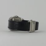 Cartier Santos 100 2878 (Unknown (random serial)) - White dial 33 mm Steel case (5/8)