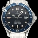 Omega Seamaster Diver 300 M 2531.80.00 (1993) - Blue dial 41 mm Steel case (1/8)