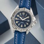 Breitling Colt Quartz A57035 (1995) - Zwart wijzerplaat 38mm Staal (3/8)