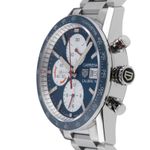 TAG Heuer Carrera Calibre 16 CV201AR.BA0715 (Unknown (random serial)) - Blue dial 41 mm Steel case (6/8)