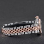 Rolex Lady-Datejust 279171 (2018) - Brown dial 28 mm Gold/Steel case (6/8)