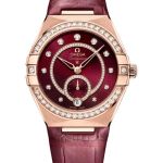 Omega Constellation Petite Seconde 131.58.34.20.61.001 (2026) - Red dial 34 mm Rose Gold case (1/1)